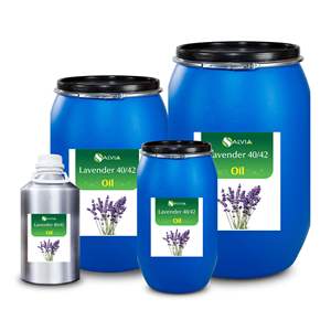 Livraison gratuite pour l'huile essentielle de lavande 40/42 de qualité cosmétique sous étiquette privée d'approvisionnement en vrac disponible - Product Image 1