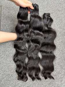 2025ผมดิบธรรมชาติสี100% คู่ที่ยังไม่ผ่านการทำเคมีเป็นลอนธรรมชาติสำหรับผมอัจฉริยะ - Product Image 4