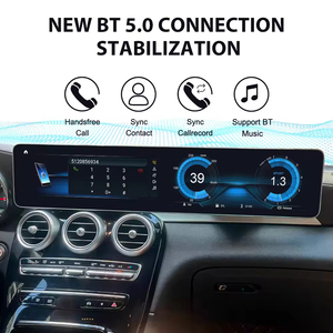 <span class=keywords><strong>Carplay</strong></span> de pantalla dual de 12,3 "para <span class=keywords><strong>mercedes</strong></span>-benz GLC Clase C 2015-2024, reproductor de vídeo para coche Multimedia Android, unidad principal de navegación GPS - Product Image 4