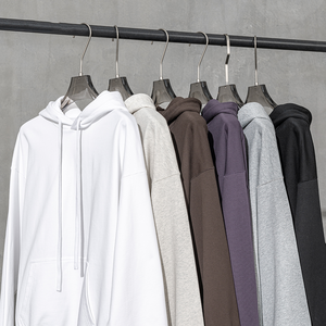 Sweat à capuche au look vintage pour hommes surdimensionné tricoté style décontracté pour l'hiver fournisseur de gros avec service OEM - Product Image 1