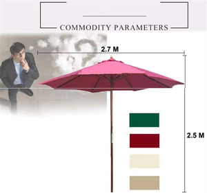 Restaurante al aire libre Parque <span class=keywords><strong>Patio</strong></span> Paraguas Venta al por mayor Heavy Duty <span class=keywords><strong>Patio</strong></span> Paraguas <span class=keywords><strong>10</strong></span> pies Sombrillas al aire libre - Product Image 5