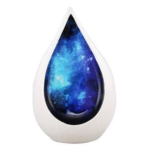 โกศใส่เถ้ากระดูกสำหรับผู้ใหญ่ขนาดใหญ่ทำจากโลหะโกศใส่ศพสำหรับผู้ชายผู้หญิงแสดงที่บ้าน - Product Image 4