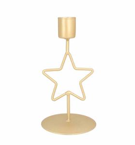 Grand bougeoir en métal noir parfait pour la décoration de jardin en plein air et la création d'ambiance de soirée aux chandelles - Product Image 4