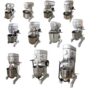 10 15 20 25 30 35 40 50 60 80 Liter Roestvrijstalen Deegcake Mixer Machine Planetaire Voedselmixer