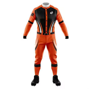 Ensemble d'uniformes de baseball avec logo personnalisé léger et confortable, respirant, taille plus, prix d'option - Product Image 2