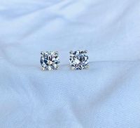 Boucles d'oreilles en argent sterling 925 avec zircon bleu, pierre précieuse naturelle, bijoux de luxe faits à la main, cadeau de luxe pour elle