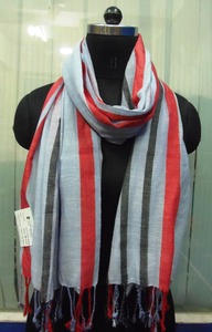 Premium Trendy 100% algodón tejido bufanda larga chal suave acogedor ligero transpirable a cuadros impreso Casual moda verano - Product Image 2