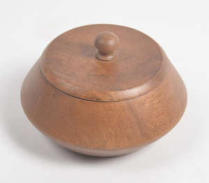 Low MOQ Classic Small <b>Wooden</b> Serving Bowl With Lid Manufacturer Wholesaler Factory Direct <b>Sale</b> - Product Image 2