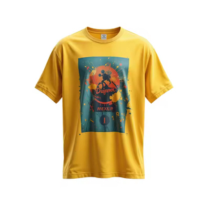 T-shirts pour hommes personnalisés avec logo, grande taille, respirants, en polyester/coton, de haute qualité, tendance, OEM - Product Image 1