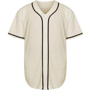 Customized Baseball Jersey Men's Sportswear and Sports <b>Kits</b> with Plus Size Option Most Popular <b>Model</b> Baseball Jerseys OEM - Product Image 1