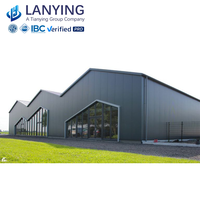 Edificios Prefabricados de Acero Marca SYLY para Almacenes y Otras Estructuras, Garantía de 5 Años, Construcción Económica
