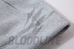 Sudadera con Capucha Blanca para Hombre, Corte Regular, Algodón Estampado, Estilo Casual para Otoño - Product Image 4
