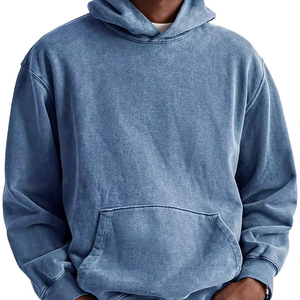 OEM personalizado 100% de alta calidad colorido de los hombres sudaderas con capucha de algodón polar (cepillado o sin cepillar en el interior) 300gsm a 360ggsm - Product Image 1