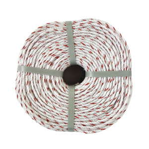 เชือกตกปลา PP สีขาวสีแดง4มม. * 4S * 220ม. 43.40KGS ความแข็งแรงสูงสำหรับบรรจุภัณฑ์เพื่อการเกษตร20ชิ้น/ถุง - Product Image 1