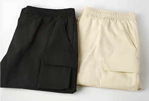 Pantalon cargo pour homme, fabricant OEM, 280 GSM, coton, couleur unie, bas décontracté, prix d'usine - Product Image 3