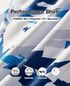 Polo de manga corta informal de verano para hombre, Polo de Pakistán, tejido elástico transpirable de secado rápido, patrón de rayas - Product Image 5