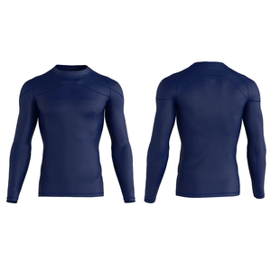 Haute qualité personnalisable MMA Rash Guard 4-Way Stretch Athletic Compression Wear Full Sublimation Body Fitting Long Guard Fabric - Product Image 4