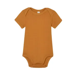 Customizable Short Sleeve Baby <b>Bodysuit</b> Promotional T-Shirt for Merchandising - Product Image 3