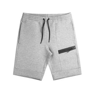Wholesale Men Fleece <b>Shorts</b> Casual Athletic Drawstring Waist <b>Zipper</b> <b>Pocket</b> Gym Workout Sweat <b>Shorts</b> Custom Logo OEM - Product Image 4