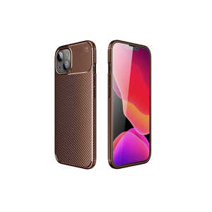 Étui en silicone liquide doublé noir et marron de qualité supérieure pour iPhone 13 Mini & Pro Max - Product Image 1