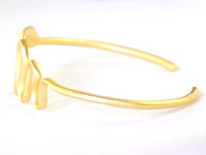 Brazalete Hecho a Mano con Forma de Serpiente Chapado en Oro de 14k, Joyería de Diseño Chapada en Oro de 18k - Product Image 2