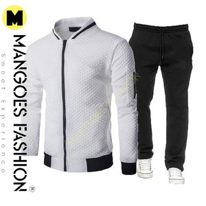 Ensemble de survêtement unisexe XXL en molleton de coton respirant avec sweat à capuche et pantalon de jogging, imprimé logo polaire, idéal pour l'hiver - Product Image 5
