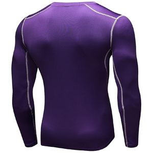 Vente chaude Exigeable Hommes Rash Guard Spandex MMA Rash Guard À Manches Longues Compression BJJ Rash Guard - Product Image 2