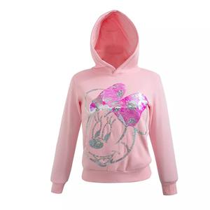 Vente en gros de sweats à capuche courts pour femmes avec logo personnalisé - Tissu en polaire polyester/coton, séchage rapide et respirant - Product Image 5