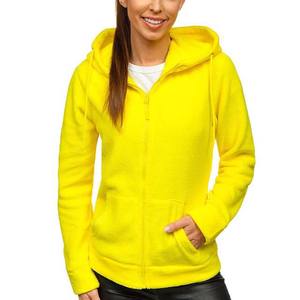 <b>Hoodie</b> Women New Design wholesale gym fitness <b>Hoodie</b> <b>Long</b> Sleeve cotton polyester women <b>cardigan</b> with OEM service - Product Image 1