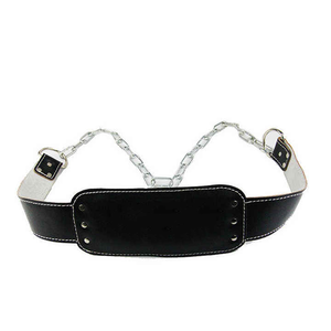 Ceinture de musculation en acier robuste personnalisable pour les tractions, les dips, l'entraînement physique, logo personnalisé, fabriqué en EVA et nylon - Product Image 1