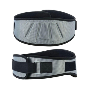 Ceinture de musculation de haute qualité en néoprène, double support en cuir pour la musculation et l'entraînement en immersion - Product Image 4