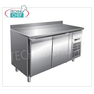 Réfrigérateur de table professionnel Forcar 2 portes pour cuisine commerciale -2/+8C 228 Lt Classe B ventilée G-SNACK2200TN avec protection anti-éclaboussures - Product Image 3