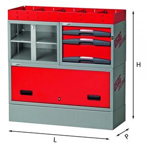 ชุดอุปกรณ์ด้านซ้ายสำหรับตู้เครื่องมือยี่ห้อ Usag - Product Image 1