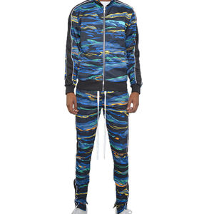 Chándales de sublimación de alta calidad Impresión personalizada Última moda Ropa al aire libre Chándal de sublimación Casual Hombres - Product Image 4