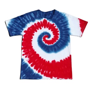Camiseta Tie Dye en Espiral al por Mayor, 100% Algodón, Logotipo Personalizado, Estilo Urbano, Casual, Unisex - Product Image 1