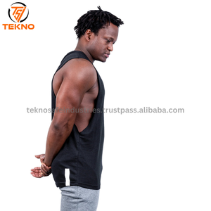 Camisetas sin mangas deportivas para correr de alta calidad, última moda, venta completa, verano para hombres, 100% tela de algodón, impresión Digital, Unisex - Product Image 3