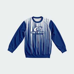 Sudaderas de Cuello Redondo para Hombre, de Alta Calidad, en Poliéster/Algodón, Estilo Urbano, Modernas, con Estampado Sólido, Casuales, para Invierno - Product Image 6
