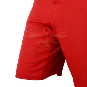 Pantalones cortos de MMA para hombre de alta calidad hechos en Pakistán, cómodos elásticos, cintura media, patrón sólido, estilo deportivo, contraste de Color transpirable - Product Image 5