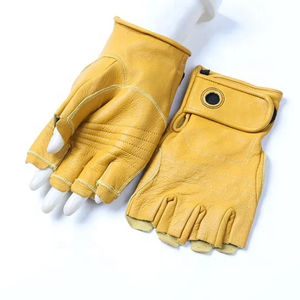 Gants de moto en cuir de haute qualité écran tactile extérieur écologique respirant quatre saisons - Product Image 4