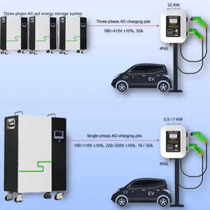 Batterie au lithium LiFePO4 de stockage solaire hors réseau de qualité murale 51,2 V 48 V 15 kWh IP65 Blanc Mon magasin - Product Image 4