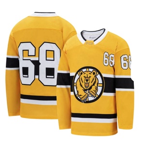 Camisetas de Hockey sobre Hielo Personalizadas, Sublimadas, Transpirables, de Secado Rápido, que Absorben la Humedad, de Spandex/Poliéster - Product Image 5