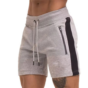 Fabricante de moda personalizada Casual Streetwear poliéster algodón en blanco cómodo y transpirable pantalones cortos hombres - Product Image 6