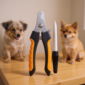 Forbici Tagliaunghie per Cani in Acciaio Inossidabile con Lima, Strumento per la Toelettatura degli Animali Domestici, Prodotto dal Fabbricante - Product Image 3