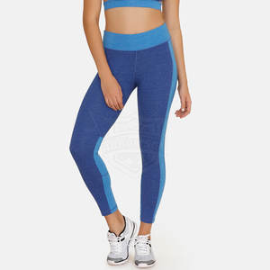 Leggings de fitness pour femmes - Taille mi-haute, respirants et à séchage rapide, en Spandex/Polyester, longueur genou, pour l'entraînement et les activités sportives - Product Image 4