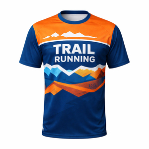 Magliette da Corsa Personalizzate 21k, T-Shirt per Eventi Sportivi e Maratone, Stampa Sublimatica, 100% Poliestere, Asciugatura Rapida - Product Image 2