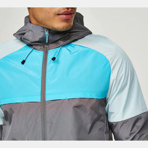 Vestes pour hommes de haute qualité coupe-vent automne hiver Bomber vestes moto élégant taille personnalisée hommes coupe-vent survêtement - Product Image 3