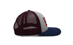 Adjustable Logo & Color 6-Panel Soft & Cool Cotton Mesh <b>Trucker</b> <b>Cap</b>, <b>Vintage</b> & Innovative Style Sport Hat, Crafted in Vietnam - Product Image 5