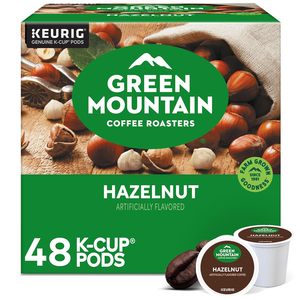 Green Mountain Coffee Roasters Hazelnut Coffee, Keurig Single Serve K-Cup Pods, Light Roast, 48 Count - Product Image 1