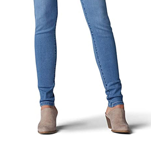 Pantalons jeans OEM légers de couleur unie pour l'hiver pour femmes/pantalons pantalons de survêtement personnalisés de haute qualité pour femmes pantalons pour femmes - Product Image 6