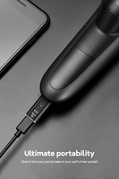 Adaptateur de charge USB Type C vers prise DC mâle 4.3V 5V 8V 15V pour rasoir électrique, convertisseur d'alimentation de remplacement pour tondeuse à cheveux